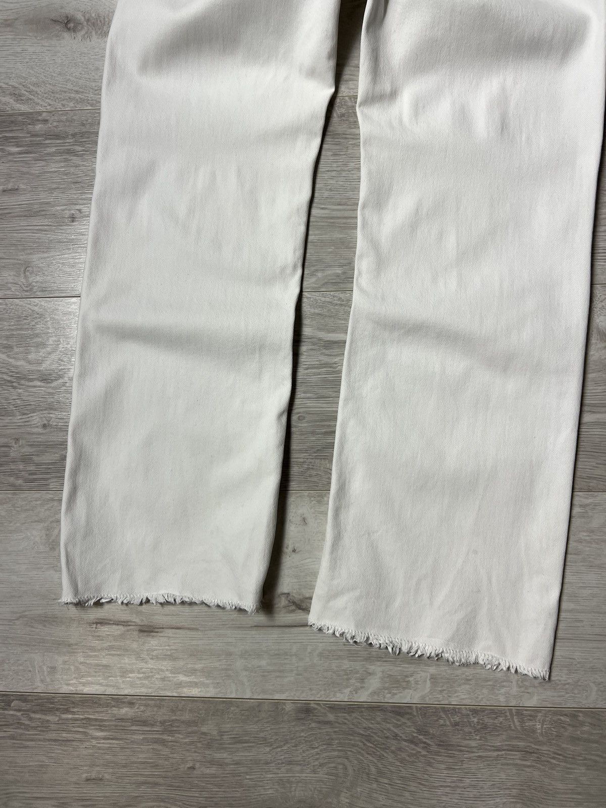 Sandro Sandro Paris White Denim Pants / Jeans Size 26" / US 2 / IT 38 - 20 Thumbnail
