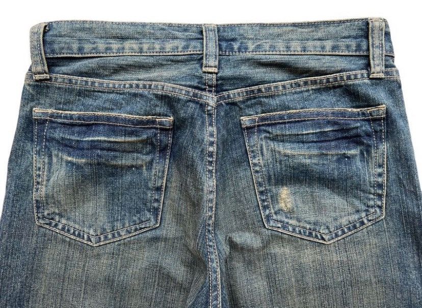 Uniqlo Vintage Uniqlo Jeans Faded Distressed Denim Jeans 30x31.5 Size US 30 / EU 46 - 7 Thumbnail