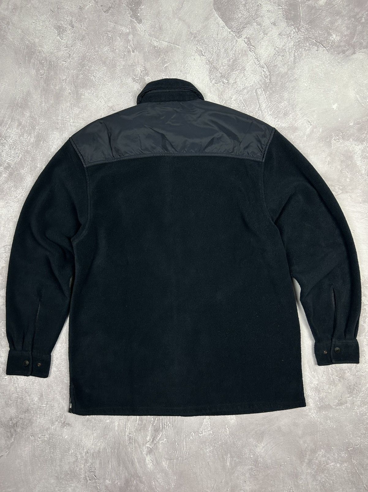 DKNY × Vintage Vintage DKNY Active Snap T Fleece Jacket Overshirt 90s y2k Size US M / EU 48-50 / 2 - 8 Thumbnail