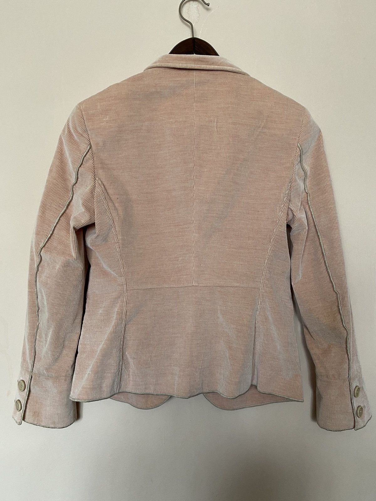 Brunello Cucinelli Brunello Cucinelli Blazer Velvet Pink Size M / US 6-8 / IT 42-44 - 4 Thumbnail