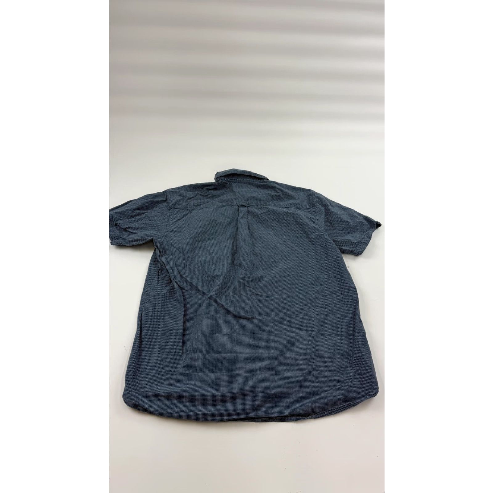 Vintage Columbia Outdoor Shirt Mens XL Blue Checkered Short Sleeve Button-Up Casual 100% Cotton Size US XL / EU 56 / 4 - 7 Thumbnail