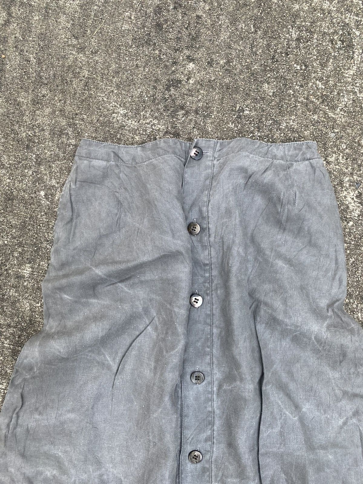 Issey Miyake Vintage Plantation by Issey Miyake Laced Skirt Size 28" / US 6 / IT 42 - 2 Thumbnail
