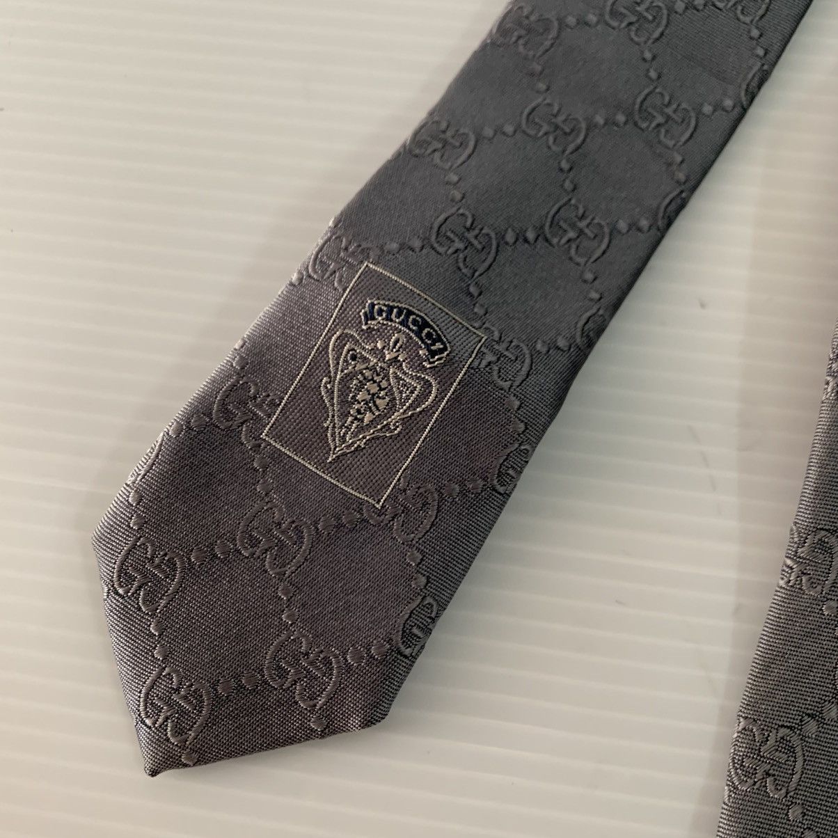 Gucci Authentic Gucci Silk Tie Size ONE SIZE - 4 Thumbnail