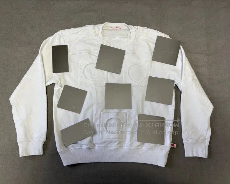 Walter Van Beirendonck Walter van Beirendonck Mirror Detail Sweatshirt. Size US M / EU 48-50 / 2 - 3 Thumbnail