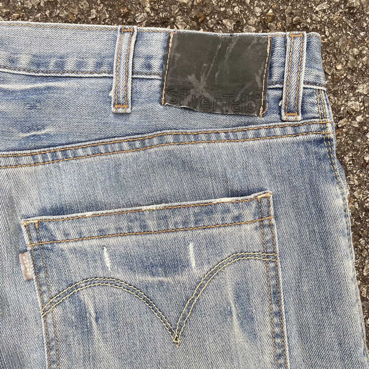 Levi's Crazy Vintage Y2K Levi’s Silvertab Baggy Jeans Wide Leg JNCO Size US 39 - 7 Thumbnail