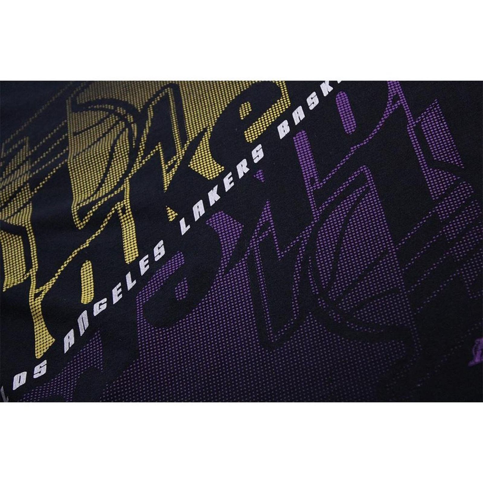 NBA Vintage 90's Black NBA Lakers Graphic Tee Size US XL / EU 56 / 4 - 4 Thumbnail