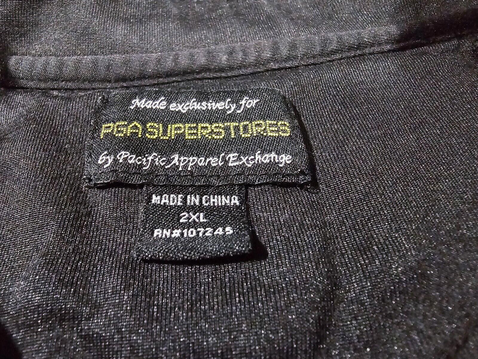 PGA Tour pga tour superstore golf polo black 2XL Iron Burns Size US XXL / EU 58 / 5 - 5 Thumbnail