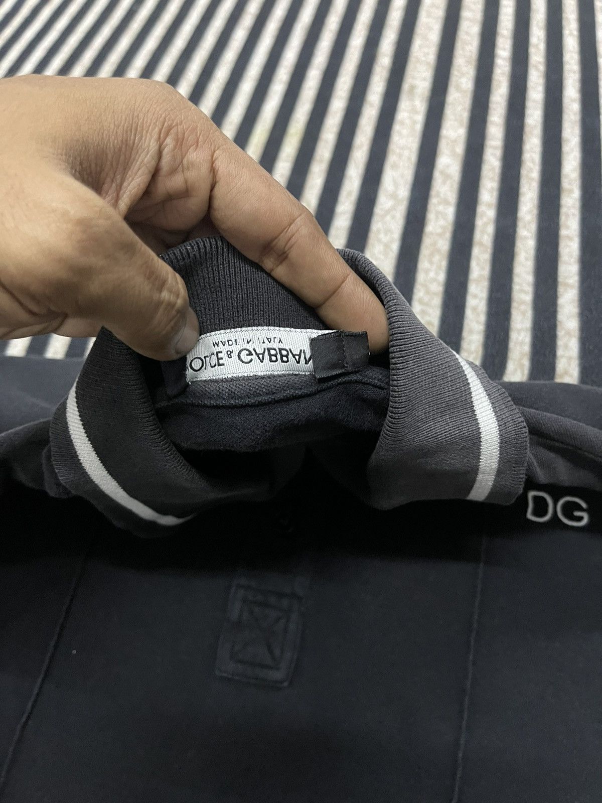 Dolce & Gabbana 2000s DOLCE & GABANNA EMBROIDERED LOGO POLO SHIRT Size US S / EU 44-46 / 1 - 10 Thumbnail