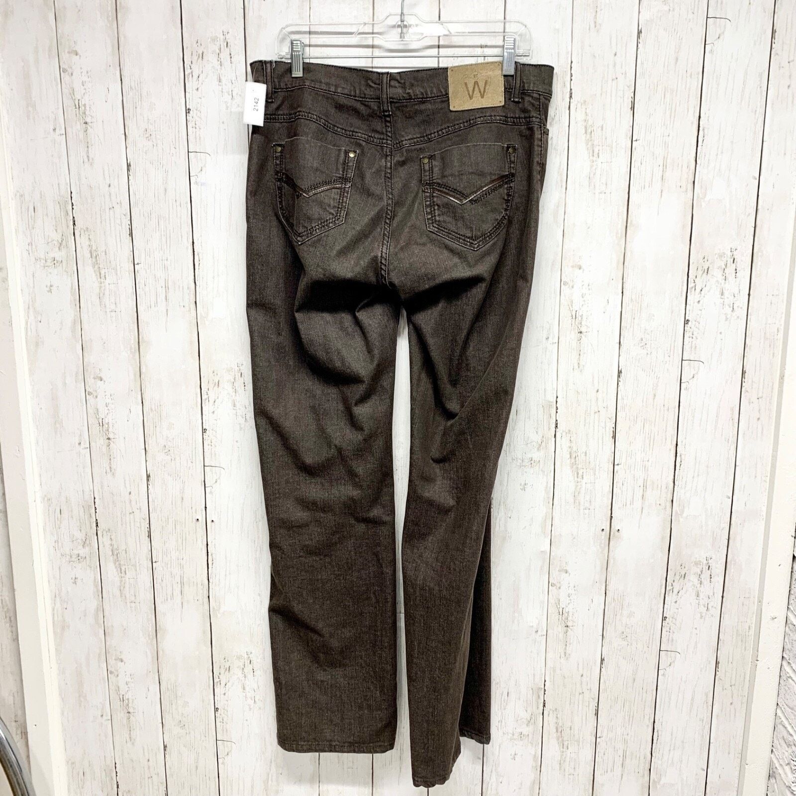 Weekend Max Mara Weekend Max Mara Pants Straight Fit W9 Stretch Jeans Black Size 29" - 9 Thumbnail