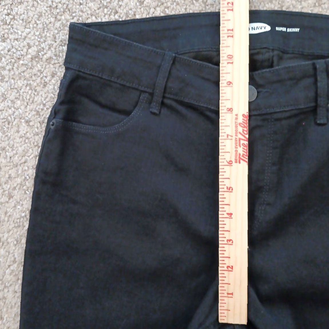 Old Navy Old Navy Jegging Pants Womens Size 6 Black 28x29 Mid Rise Skinny Jeans Regular Denim Cotton Blend 29 In Inseam Mens? Size 28" / US 6 / IT 42 - 4 Thumbnail