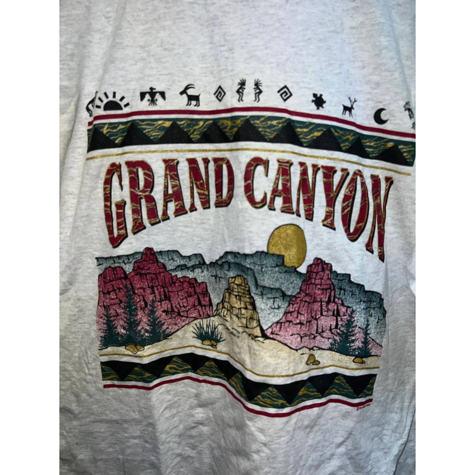 Signal Sport Vintage Nature Shirt Test Print Grand Canyon Yellowstone L Size US L / EU 52-54 / 3 - 2 Thumbnail