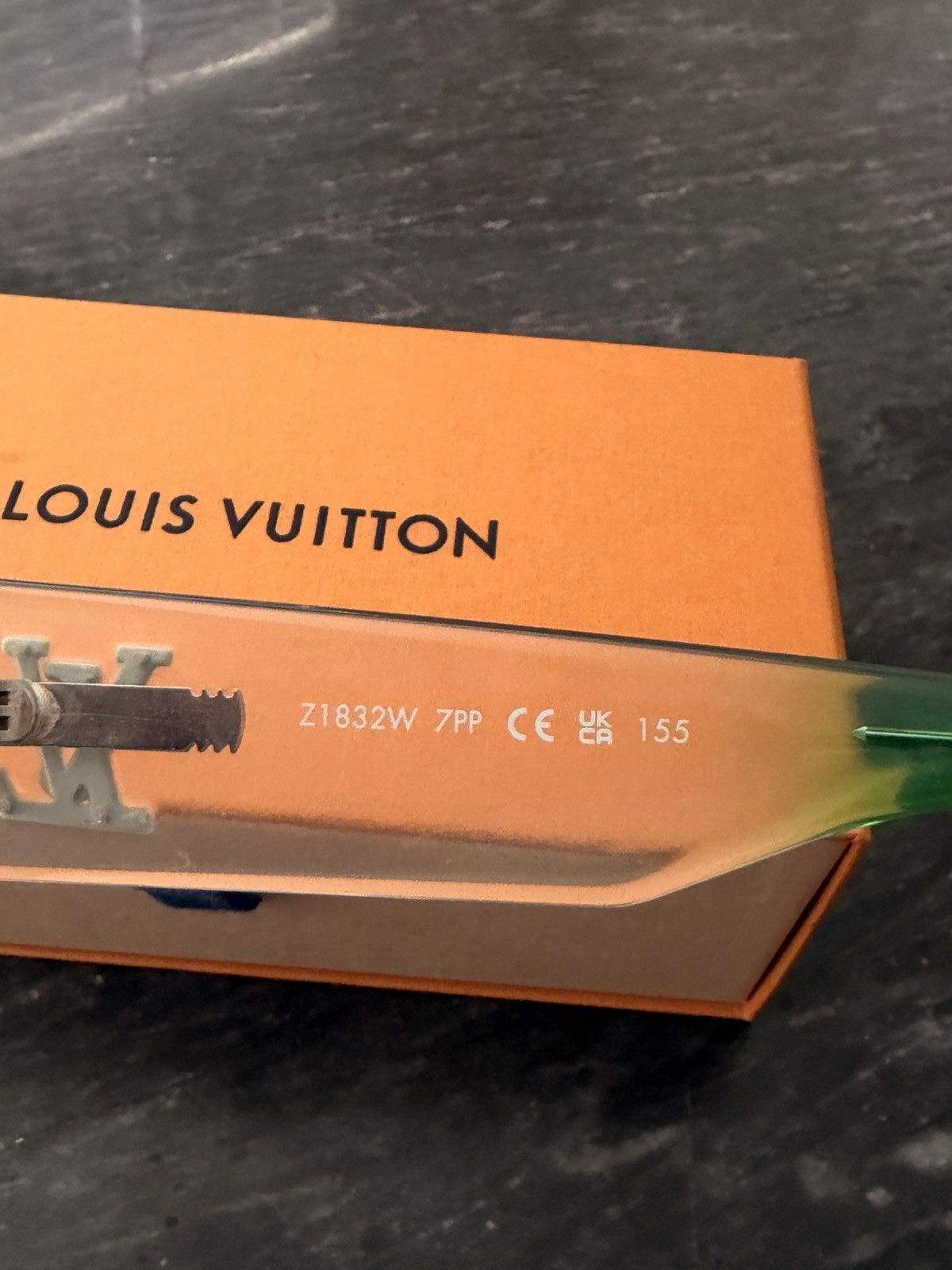 Louis Vuitton Louis Vuitton Clear Frame cyclone Sunglasses - multicolored Size ONE SIZE - 5 Thumbnail