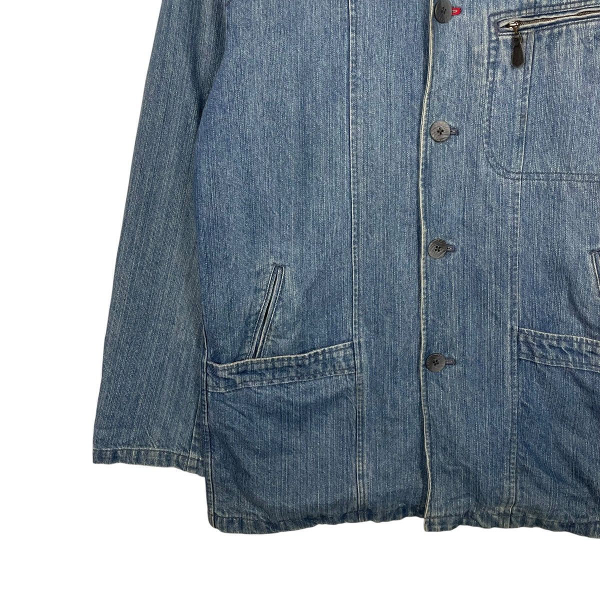 Japanese Brand Alpha Cubic Sport Denim Jacket Size US M / EU 48-50 / 2 - 3 Thumbnail