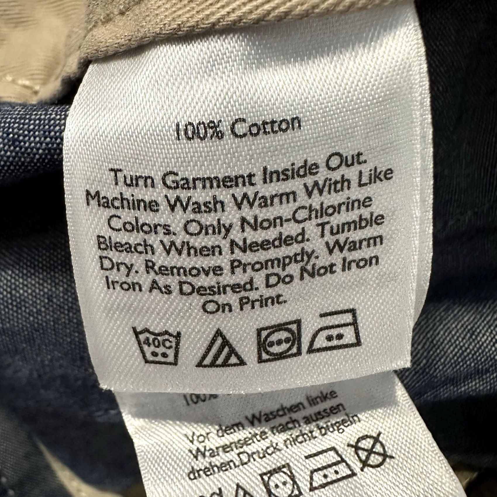 Eddie Bauer Eddie Bauer Pants Womens 8 32x31 Mid Rise Chino Straight Beige Legend Wash Size 24" / US 00 / IT 34 - 6 Thumbnail
