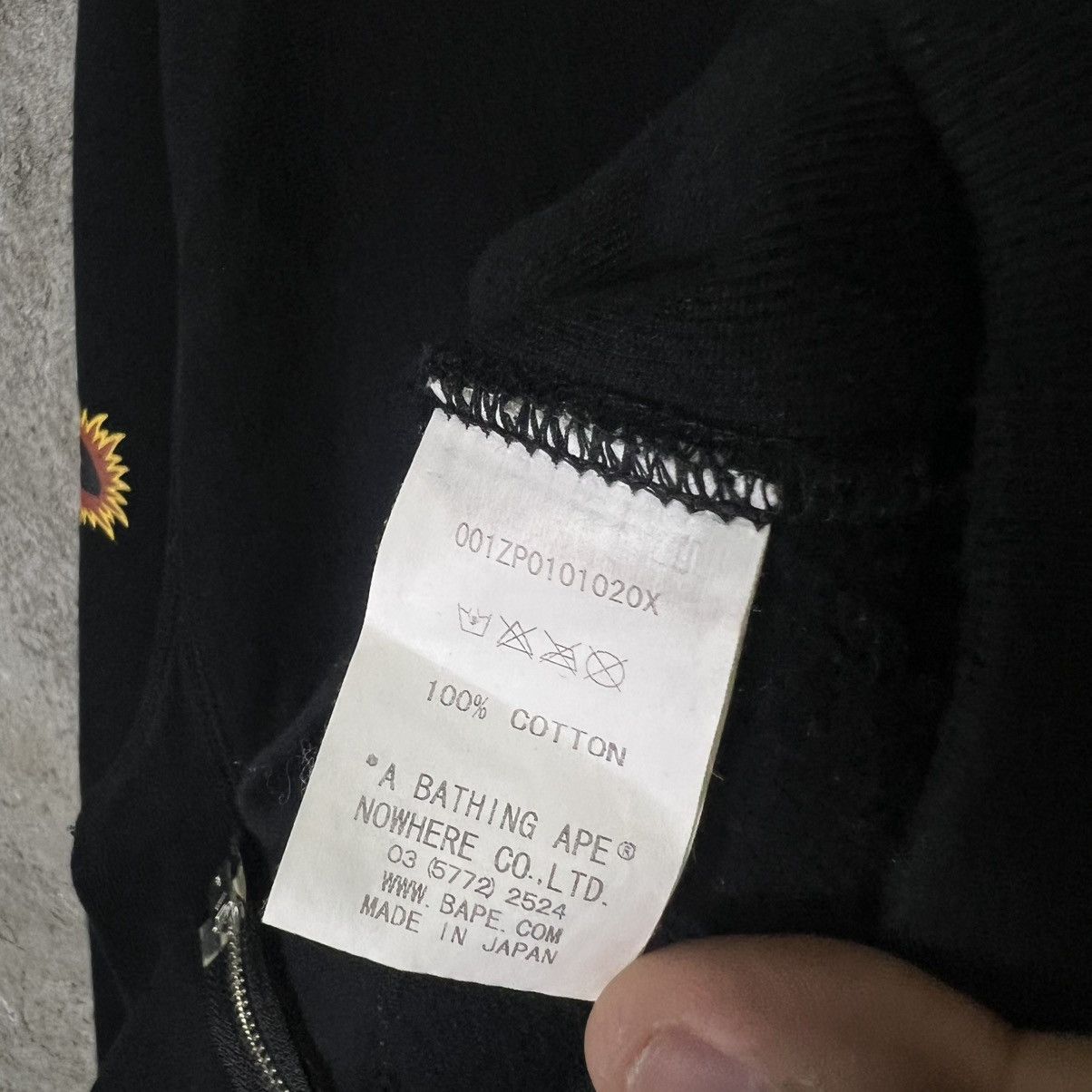 Bape A Bathing Ape Hieroglyph Full-Zip Hoodie - 2008 - Nigo Era Size US L / EU 52-54 / 3 - 11 Thumbnail