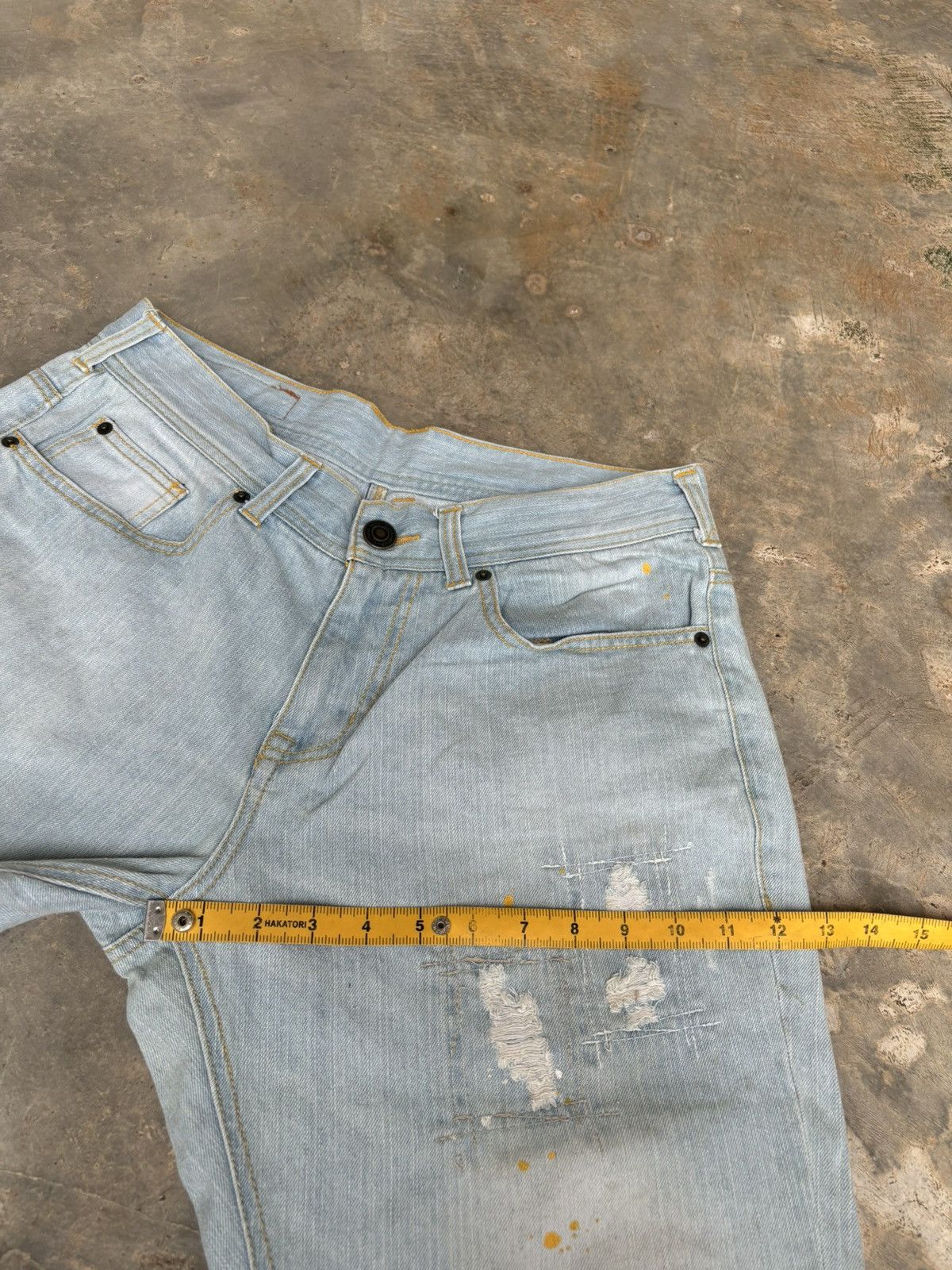 Tete Homme Tete Homme Issey Miyake Jeans Size US 32 / EU 48 - 14 Thumbnail