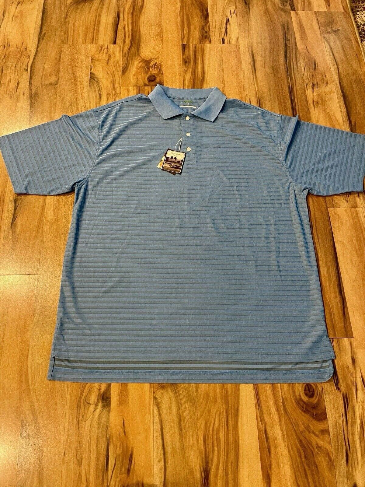 Diet Butcher Slim Skin Skins Game Golf Blue Polo Short Sleeve Shirt Size XL (A1) Size US XL / EU 56 / 4 - 1 Thumbnail