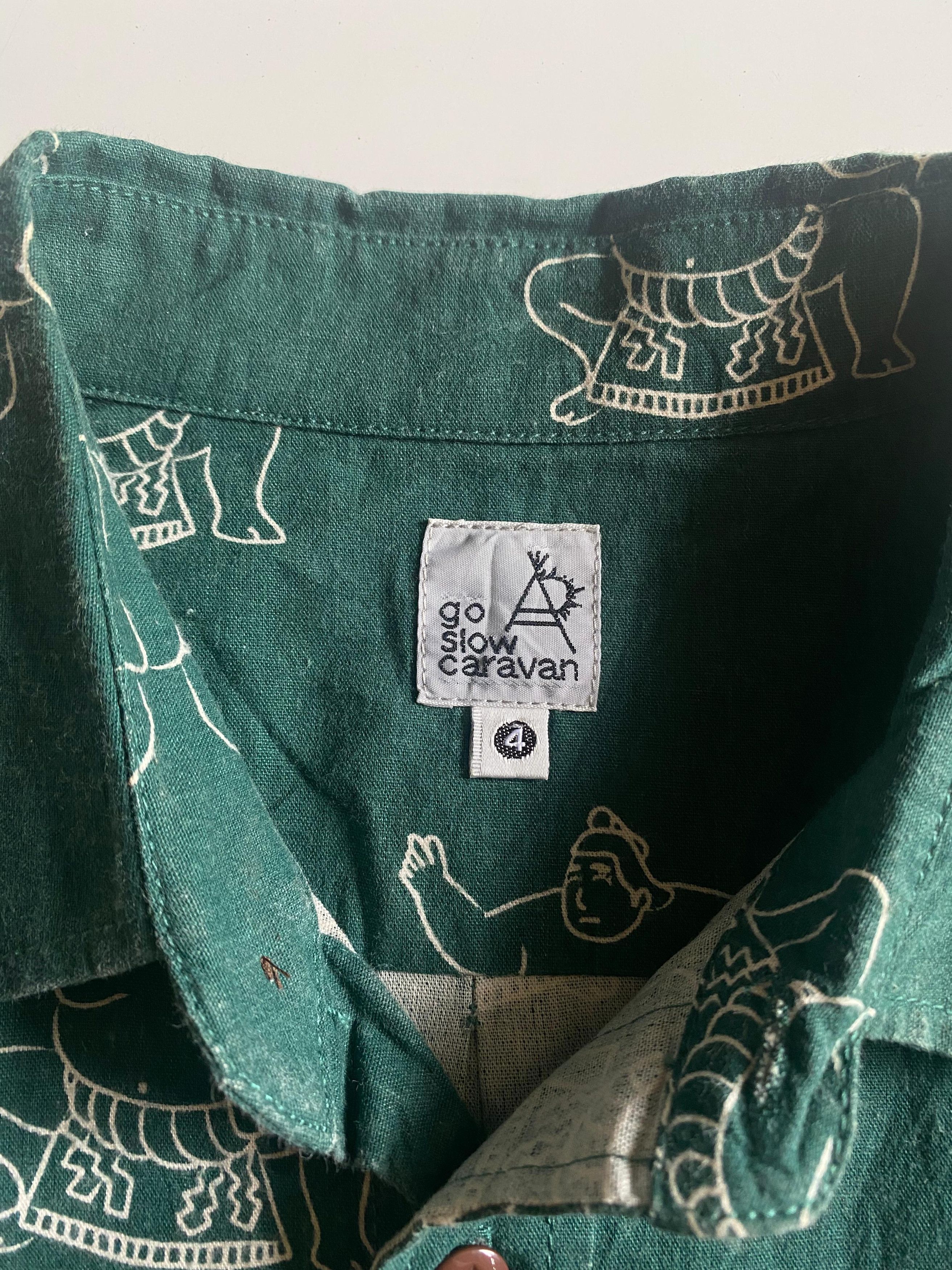 Issey Miyake Japanese Go slow caravan Sumo shirt Size US L / EU 52-54 / 3 - 6 Thumbnail