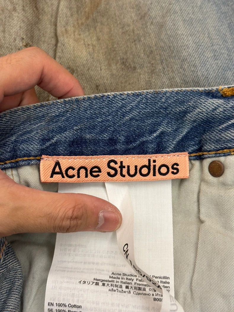 Acne Studios acne studios Make old mud wash wide-leg pants 2502-Nextarro Size US 34 / EU 50 - 5 Thumbnail