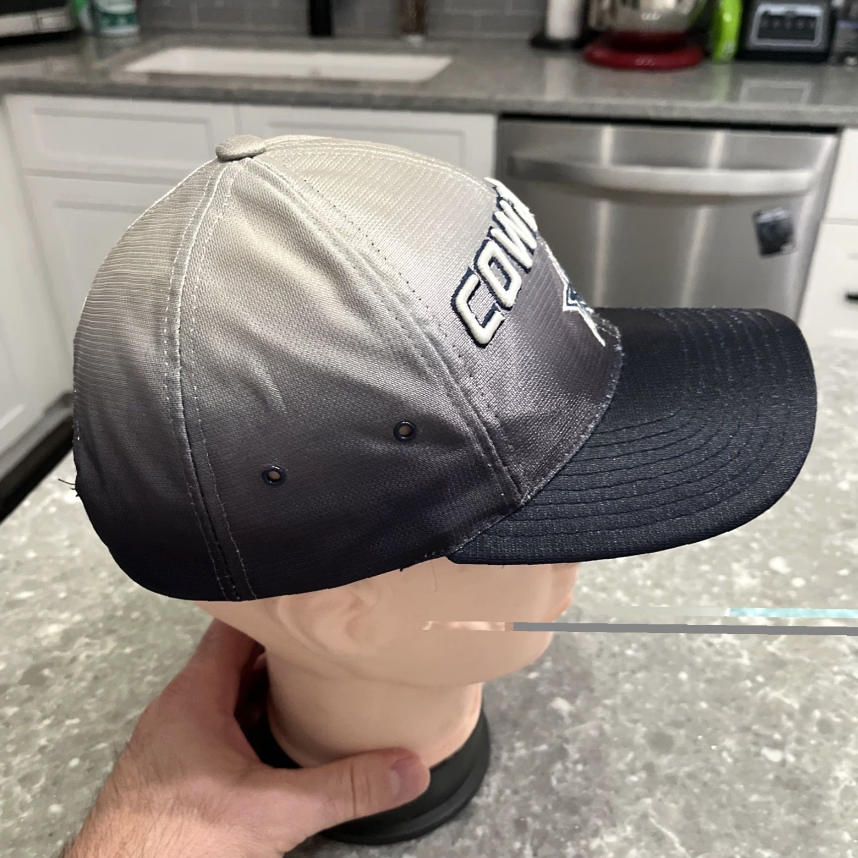 Puma Dallas Cowboys Hat NFL Pro Line Puma One Size Fits All Men Multicolor Lined Cowboys Football Pro Line Hat Size ONE SIZE - 4 Thumbnail