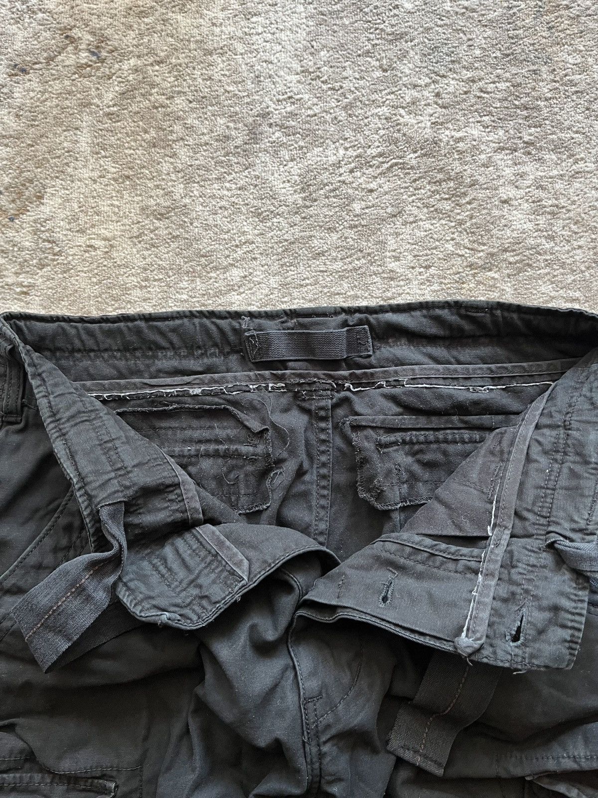 Hysteric Glamour × Japanese Brand Vintage Rick Owens Junya Watanabe Style Black Jeans Size US 32 / EU 48 - 6 Thumbnail