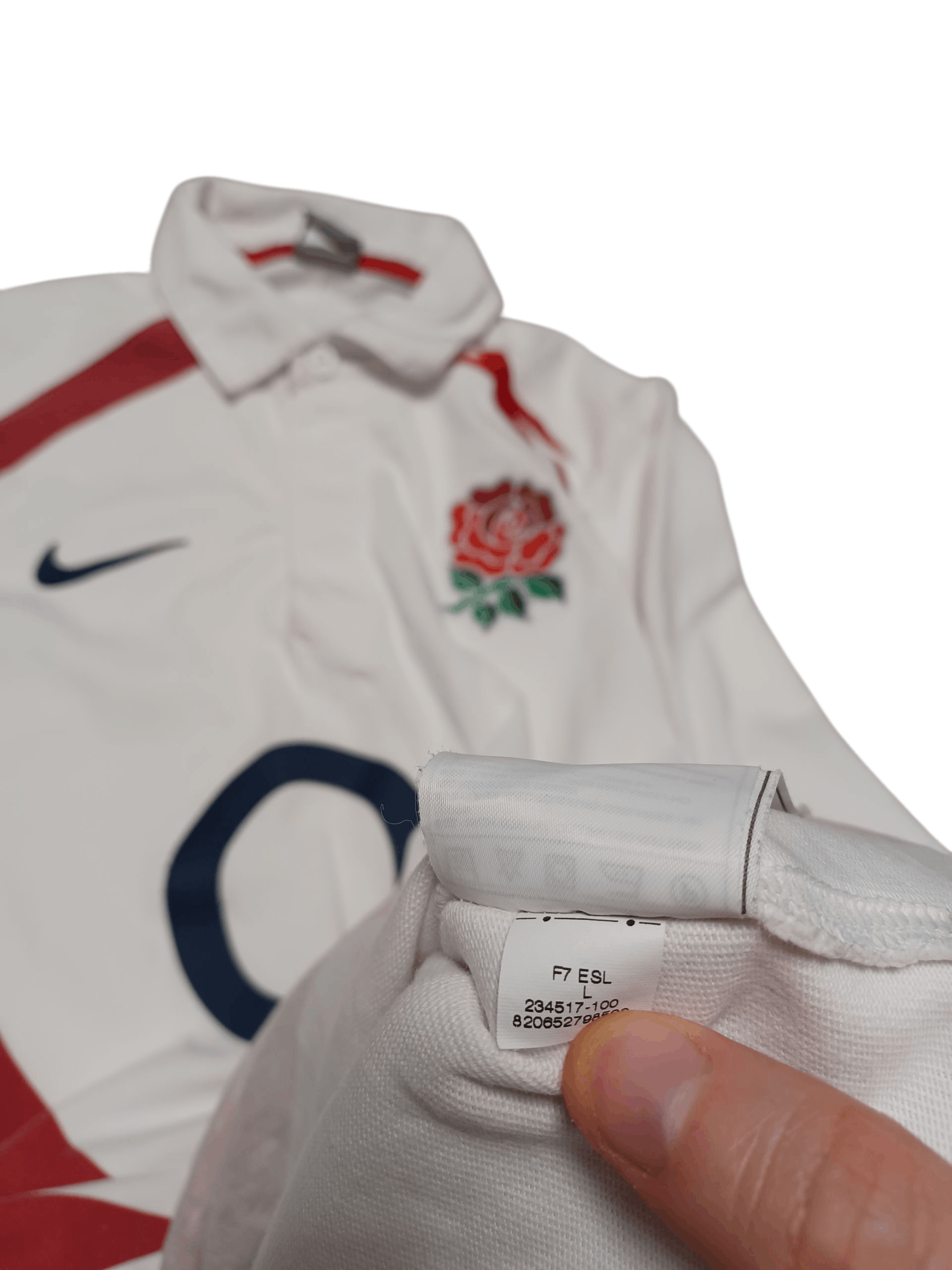 Nike ENGLAND RUGBY NIKE VINTAGE O2 JERSEY RUGBY SHIRT Size US L / EU 52-54 / 3 - 5 Thumbnail