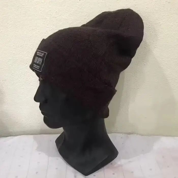 H&M × Vintage H&M Plain Beanie Hat Size ONE SIZE - 3 Thumbnail