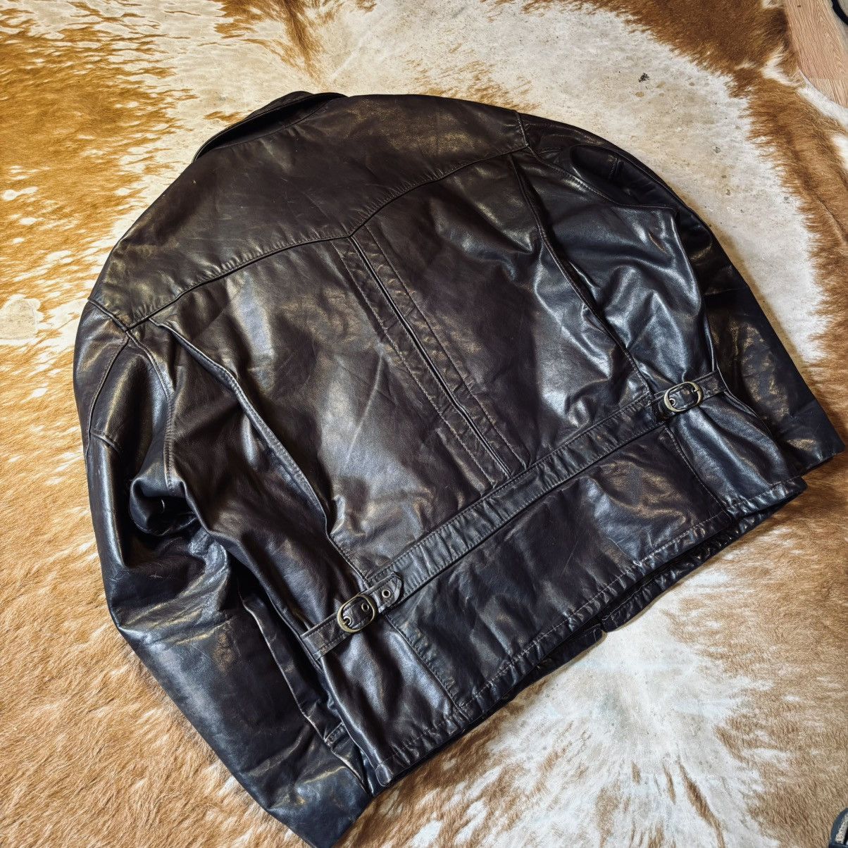 Schott Schott Made In Usa Leather Jacket Size 48 Fit L Size US L / EU 52-54 / 3 - 6 Thumbnail