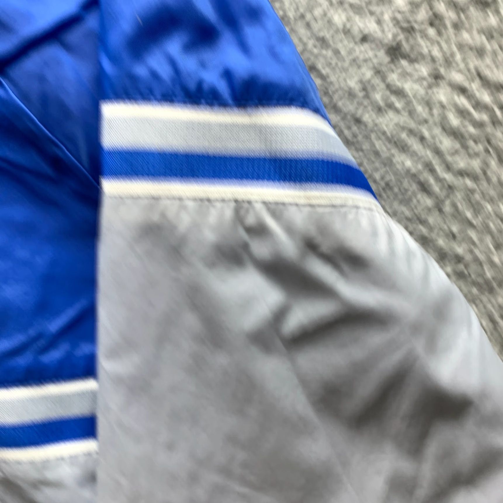 McGregor VINTAGE MacGregor Jacket Mens Racing Windbreaker Zip Blue Stripes Bomber Short Size US M / EU 48-50 / 2 - 7 Thumbnail