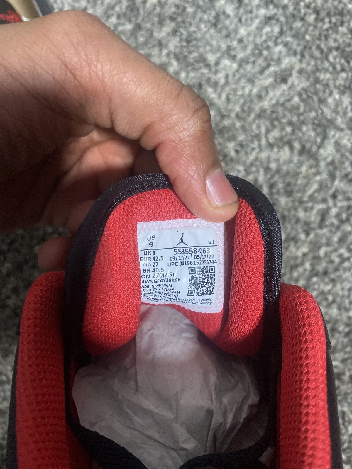 Jordan Brand Jordan 1’s Low Size US 9.5 / EU 42-43 - 6 Thumbnail