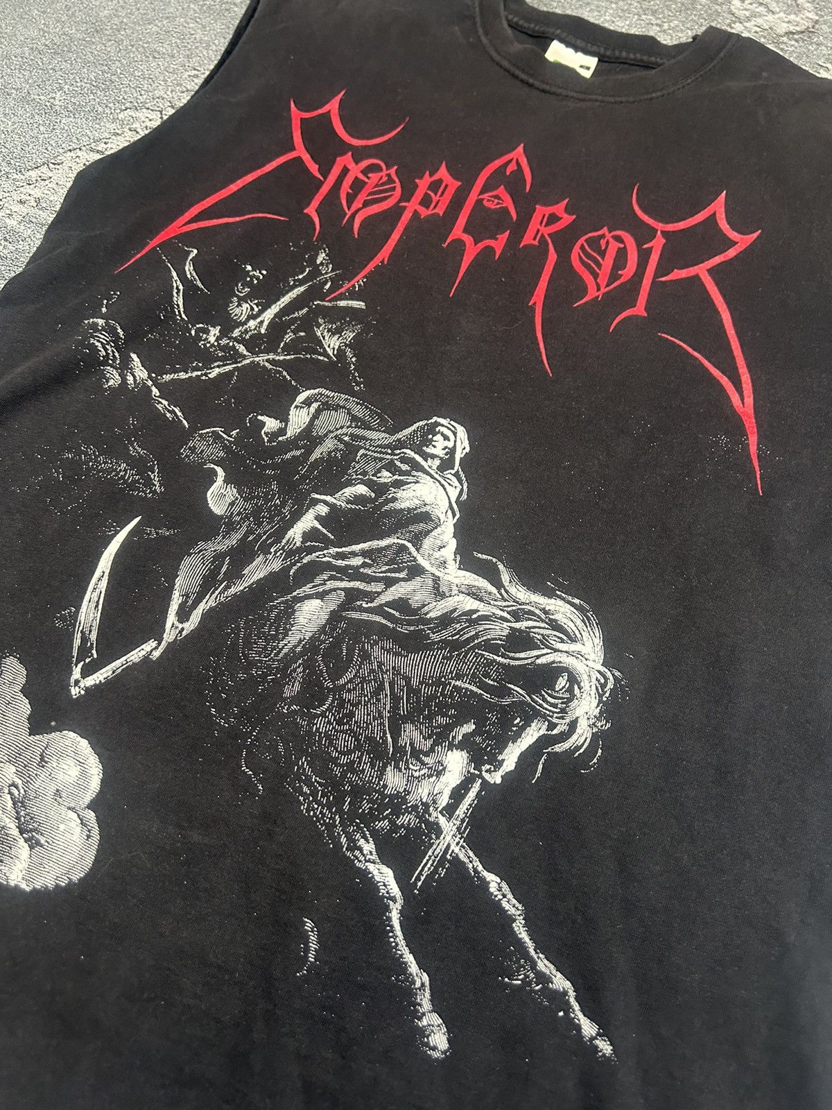 Band Tees × Vintage RARE Vintage Emperor Blackmetal 90s Tees Size US S / EU 44-46 / 1 - 2 Thumbnail