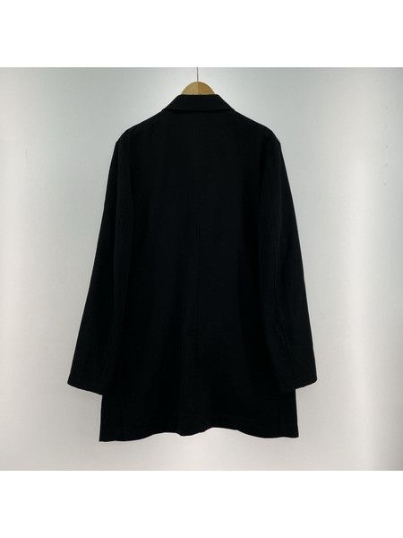 Yohji Yamamoto Yohji Yamamoto Wool Gabber Open Collar Jacket Size US L / EU 52-54 / 3 - 2 Thumbnail