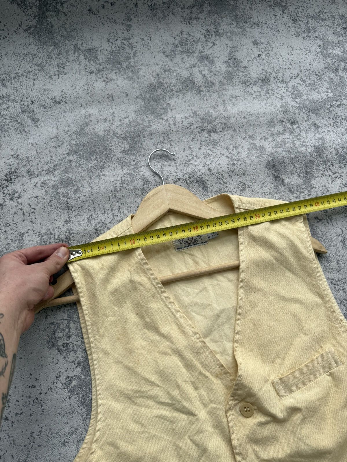 Armani × Giorgio Armani Archive Giorgio Armani Fade Vintage 80s Vest Size US M / EU 48-50 / 2 - 16 Thumbnail