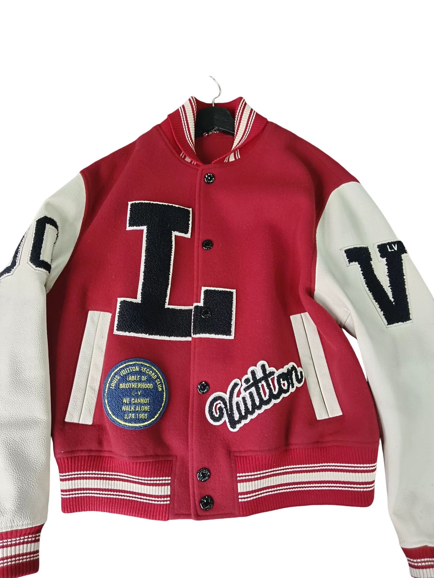 Louis Vuitton Louis Vuitton Patchwork Varsity Jacket 48 Size US M / EU 48-50 / 2 - 1 Thumbnail