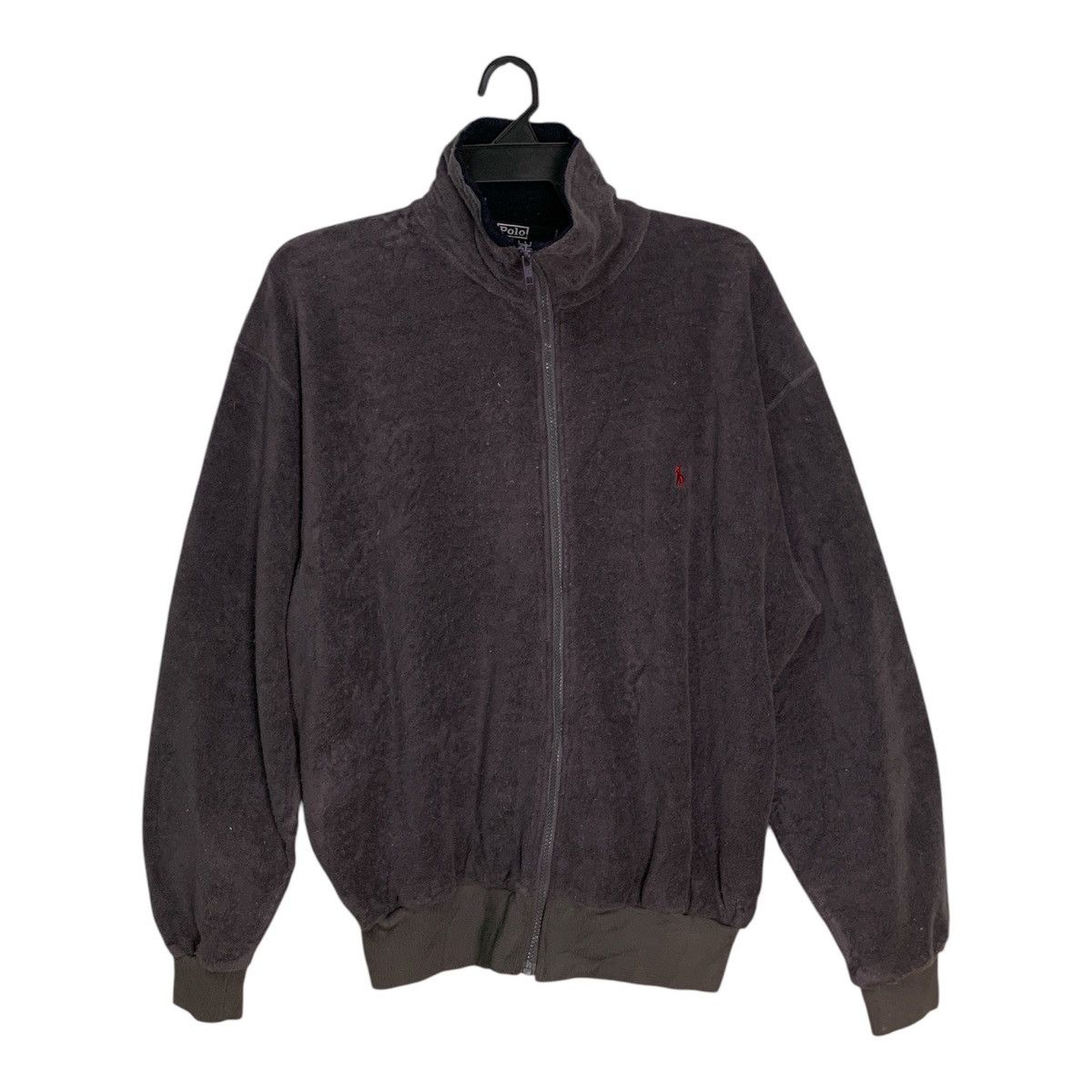 Designer × Polo Ralph Lauren × Ralph Lauren Rare Design Vintage Polo Ralph Lauren Fleece Jacket Size US L / EU 52-54 / 3 - 1 Thumbnail