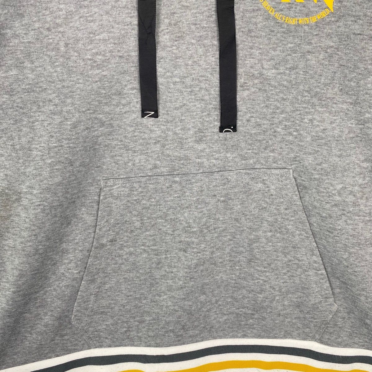 Vintage Vintage Evangelion Hoodie Sweater Gray Pullover Size L Size US L / EU 52-54 / 3 - 6 Thumbnail