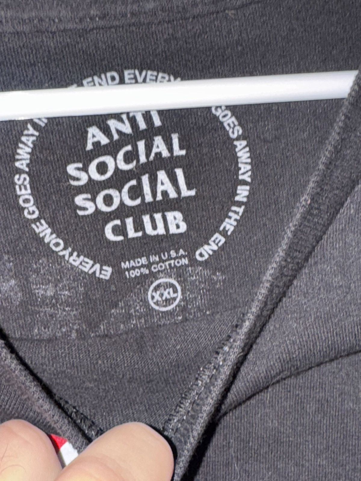 Anti Social Social Club Anti social social club Valentines Tee 2023 Size US XXL / EU 58 / 5 - 3 Thumbnail