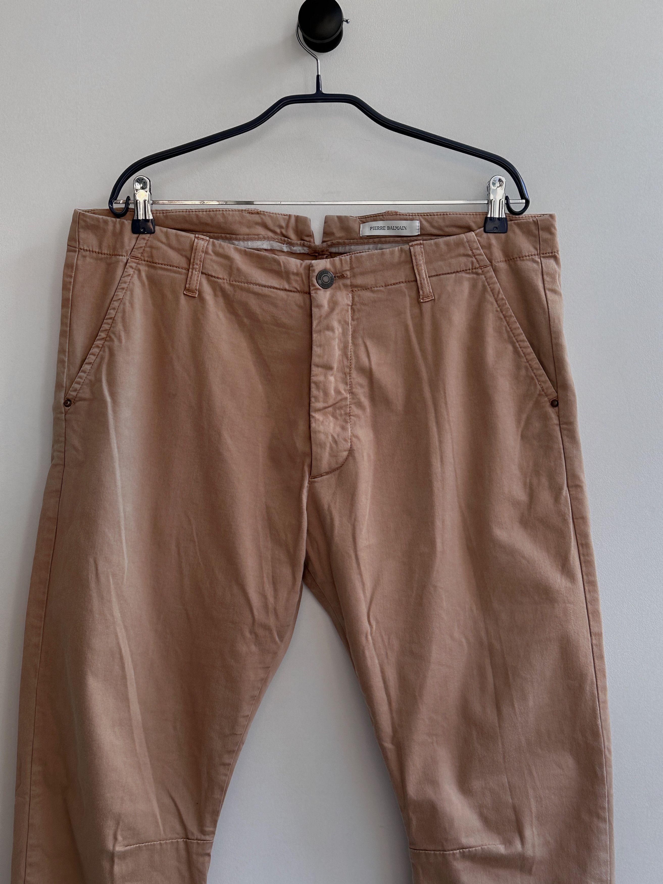 Pierre Balmain Pierre Balmain Beige Casual Pants Size US 36 / EU 52 - 6 Thumbnail