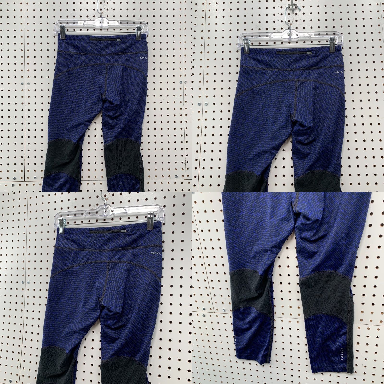 Nike Nike Dri-Fit Active Leggings Women Small Drawstring Cropped Yoga Workout 26x21.5 Size 26" / US 2 / IT 38 - 8 Thumbnail