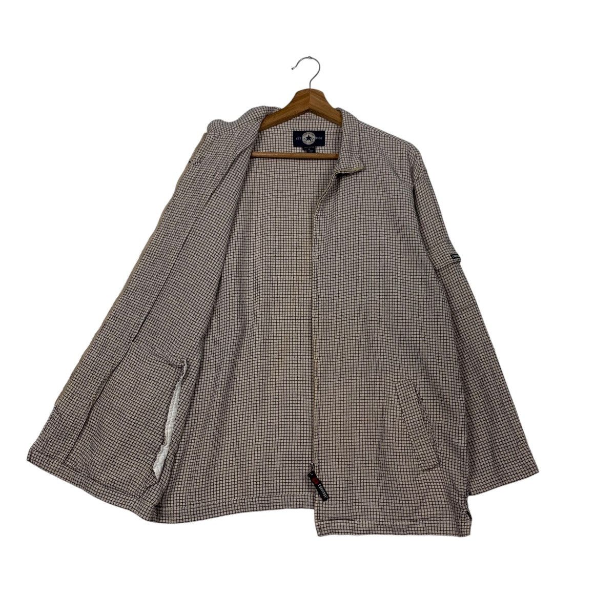 Converse 90's CONVERSE Small Checked Zipper Jacket #2266-C100 Size US M / EU 48-50 / 2 - 7 Thumbnail