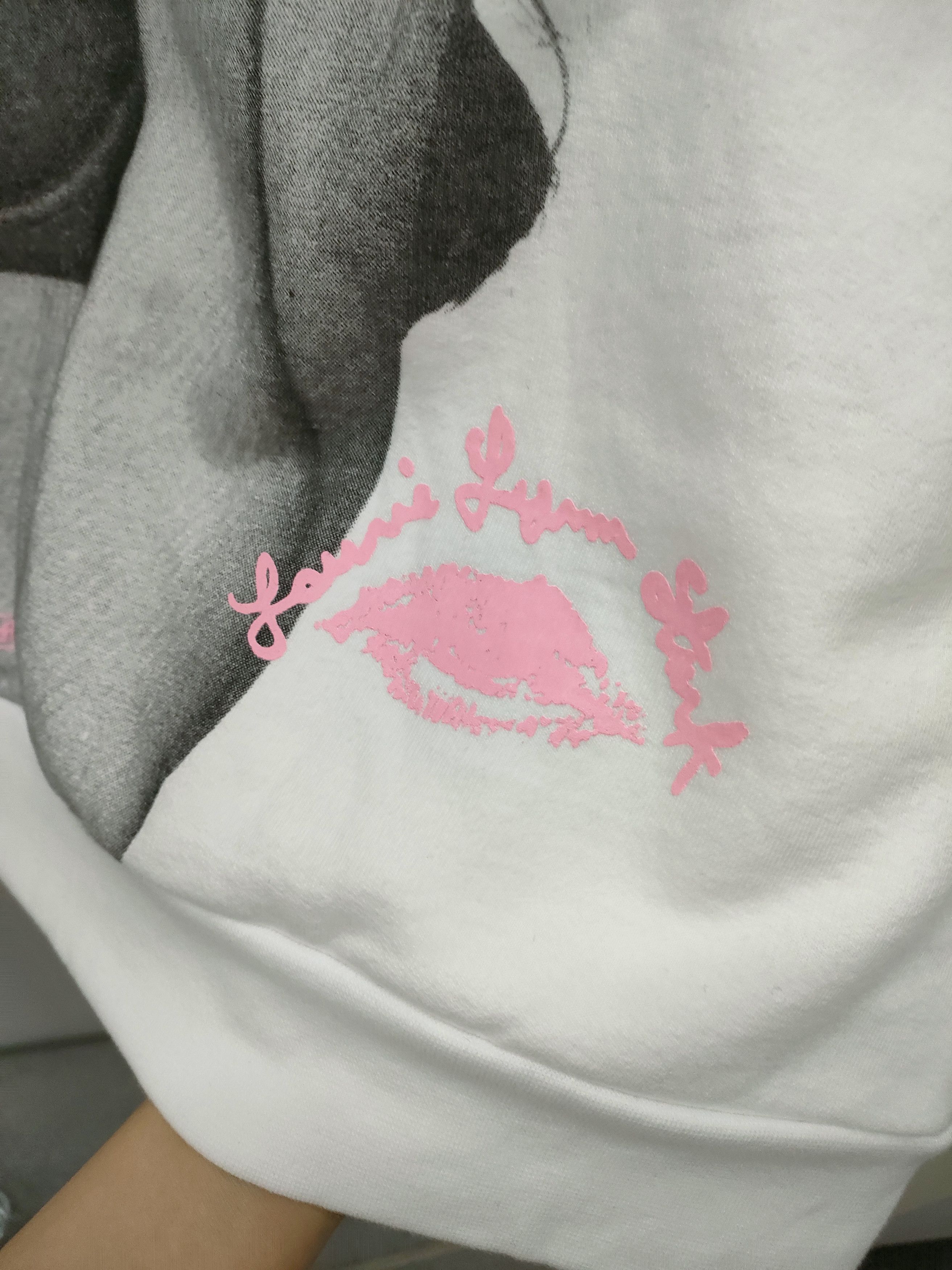 Chrome Hearts Chrome Hearts LLS “Love You” Portrait Pink Letter Hoodie Size L / US 10 / IT 46 - 9 Thumbnail