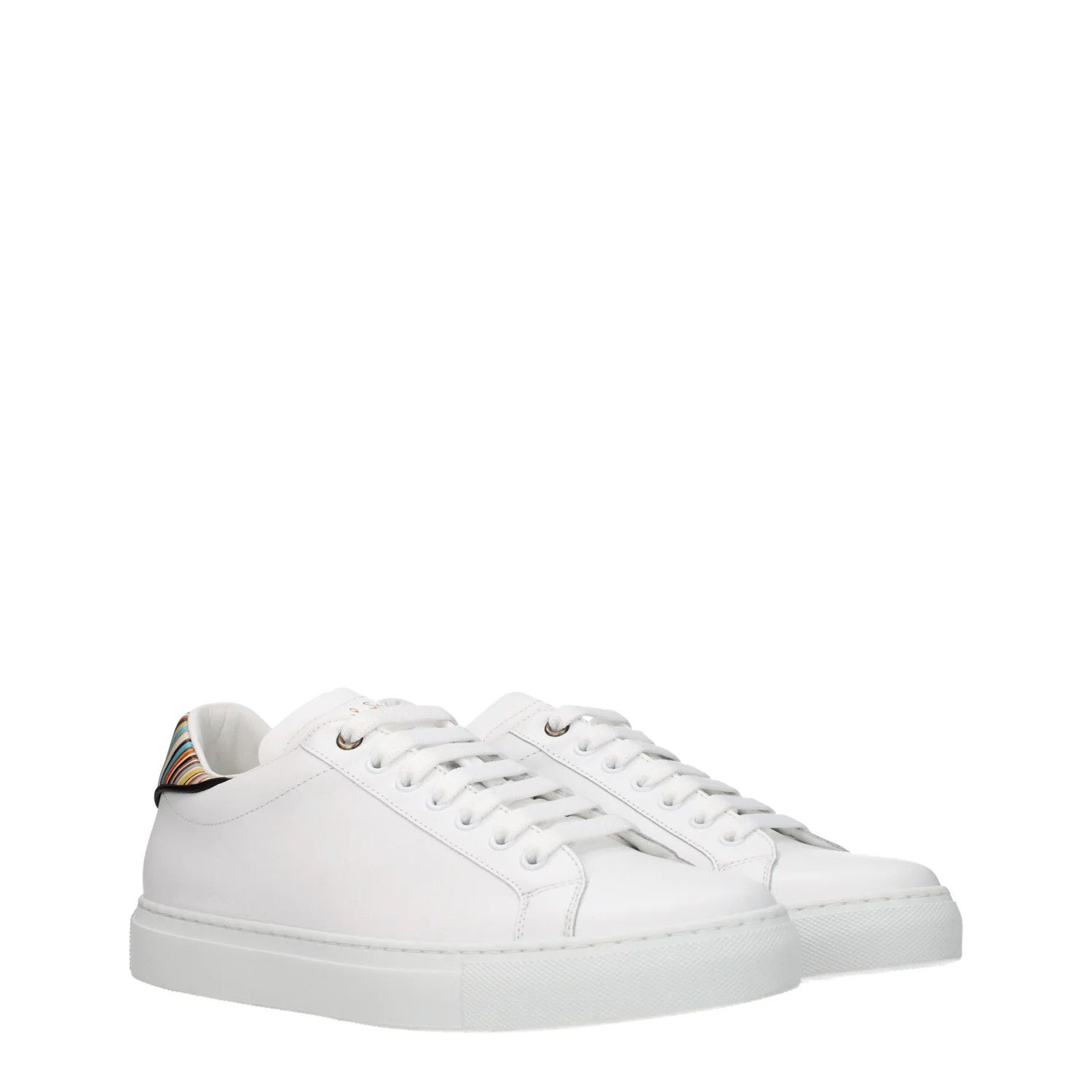 Paul Smith ob1o1e1124 Leather Sneakers in White Size US 8.5 / IT 38.5 - 2 Thumbnail