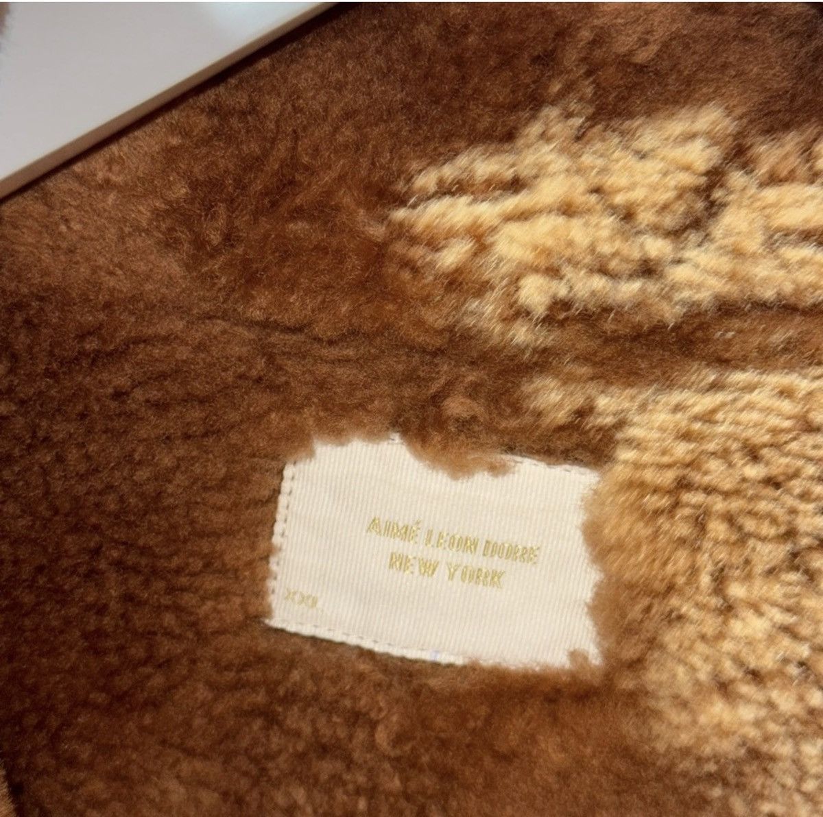 Aime Leon Dore Aimé Leon Dore Hooded Shearling Jacket Brown Chestnut 2XL Size US XXL / EU 58 / 5 - 5 Thumbnail