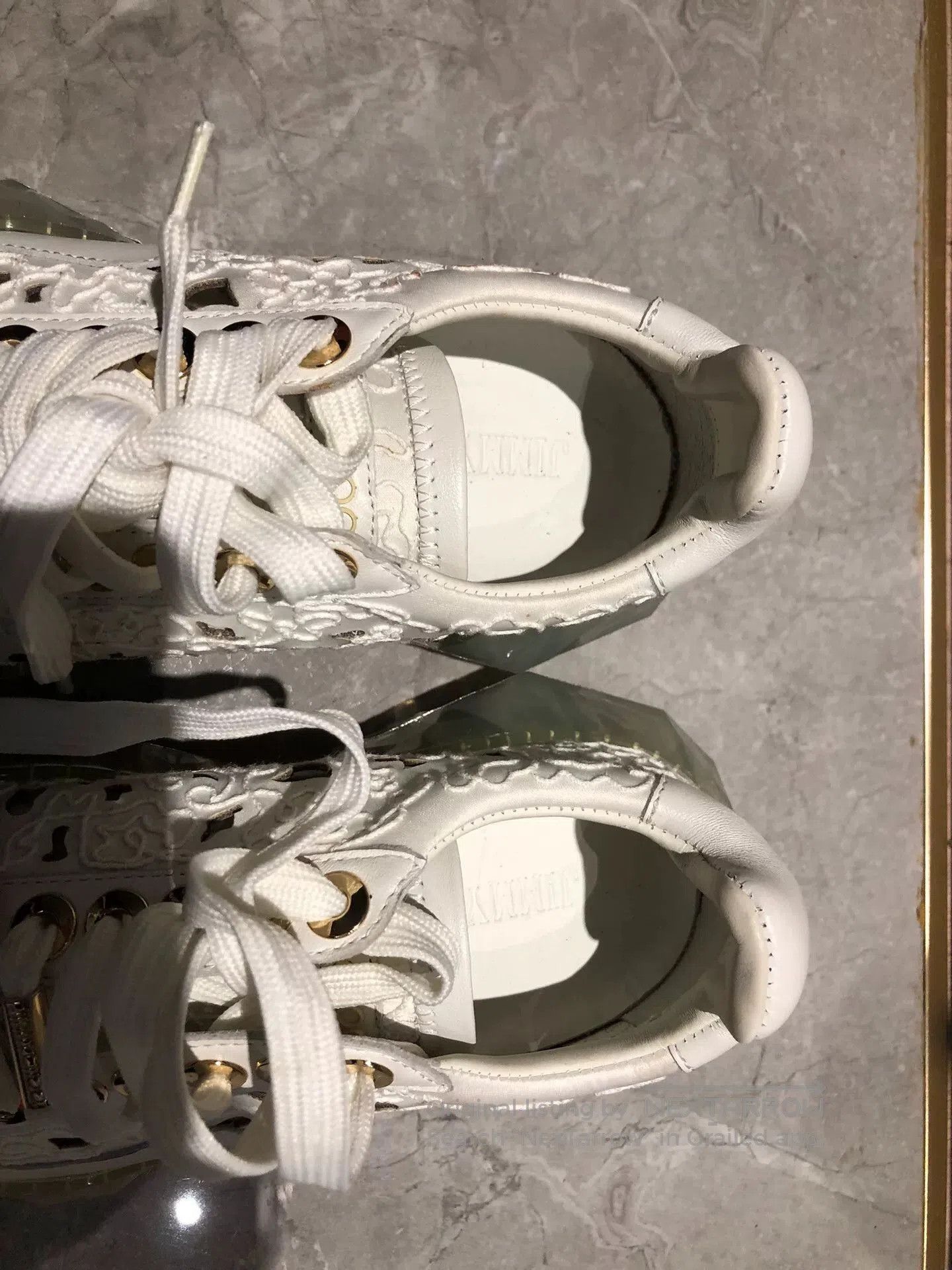 Jimmy Choo Jimmy Choo Perforated Dad Shoes. Size US 5 / IT 35 - 5 Thumbnail