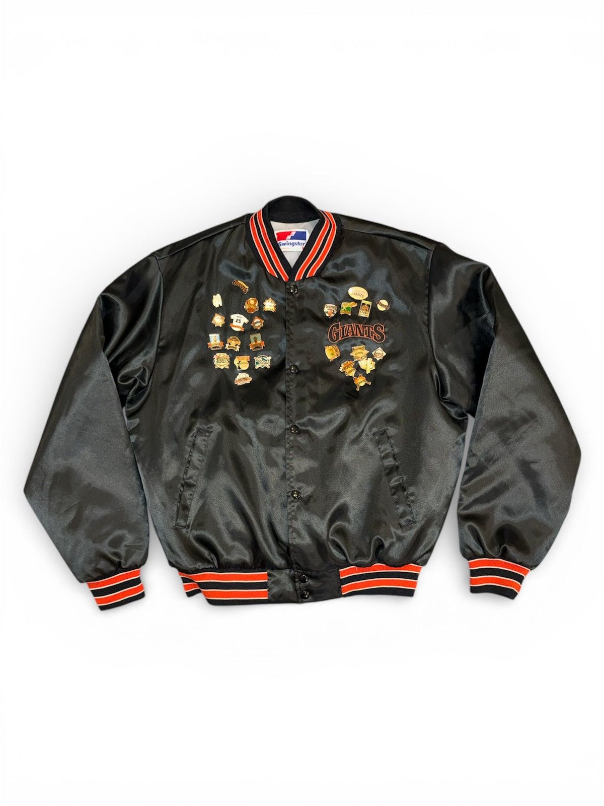 Swingster SF GIANTS VINTAGE COACH JACKET WITH VINTAGE PINS Size US L / EU 52-54 / 3 - 1 Thumbnail