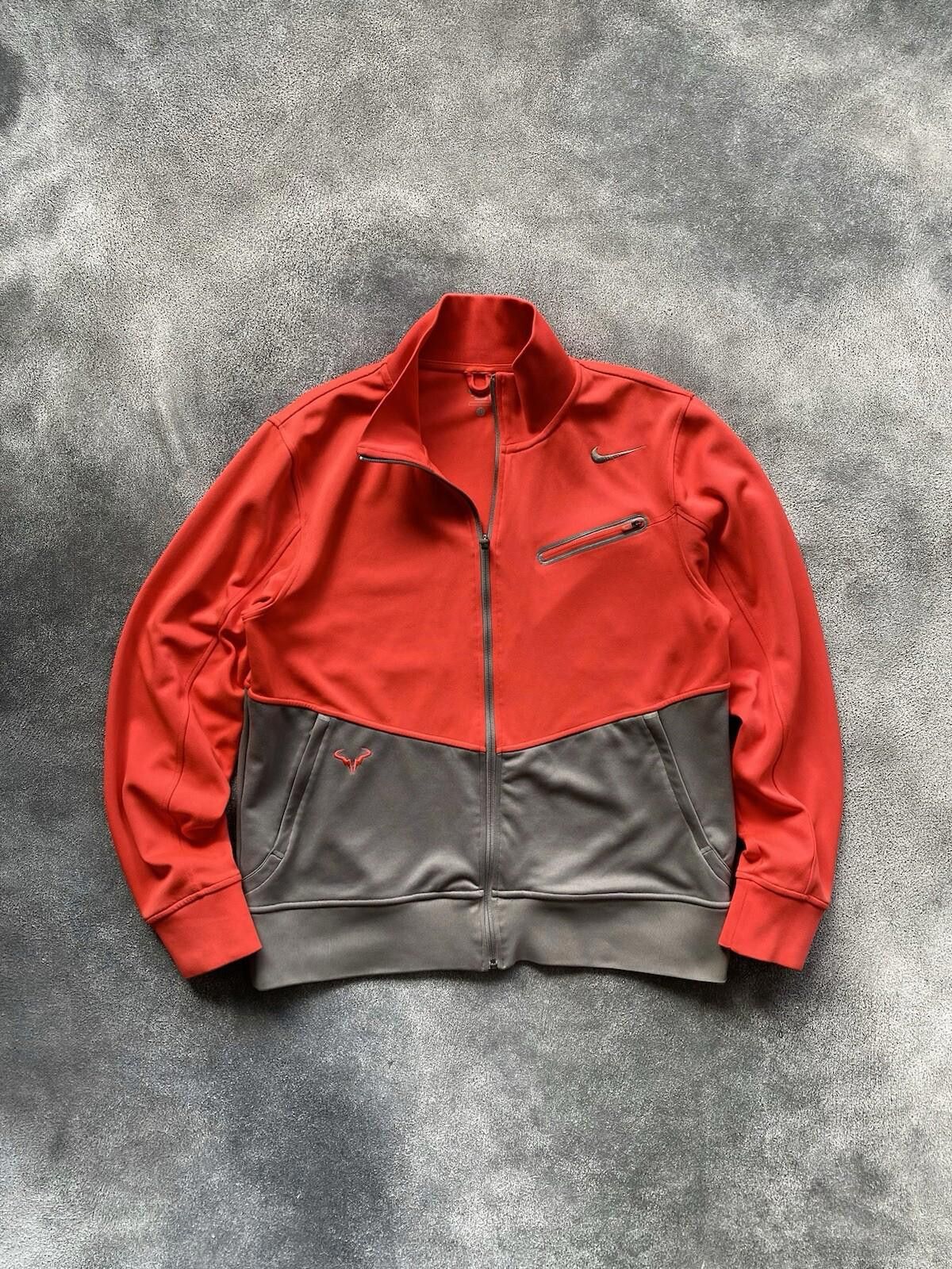 Nike 2011 Australian Open Nike Rafael Nadal Track Jacket Size US L / EU 52-54 / 3 - 3 Thumbnail