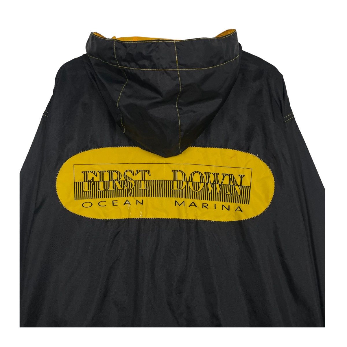 Japanese Brand 💥FIRST DOWN ANORAK NYLON SPORT JACKET Size US L / EU 52-54 / 3 - 8 Thumbnail