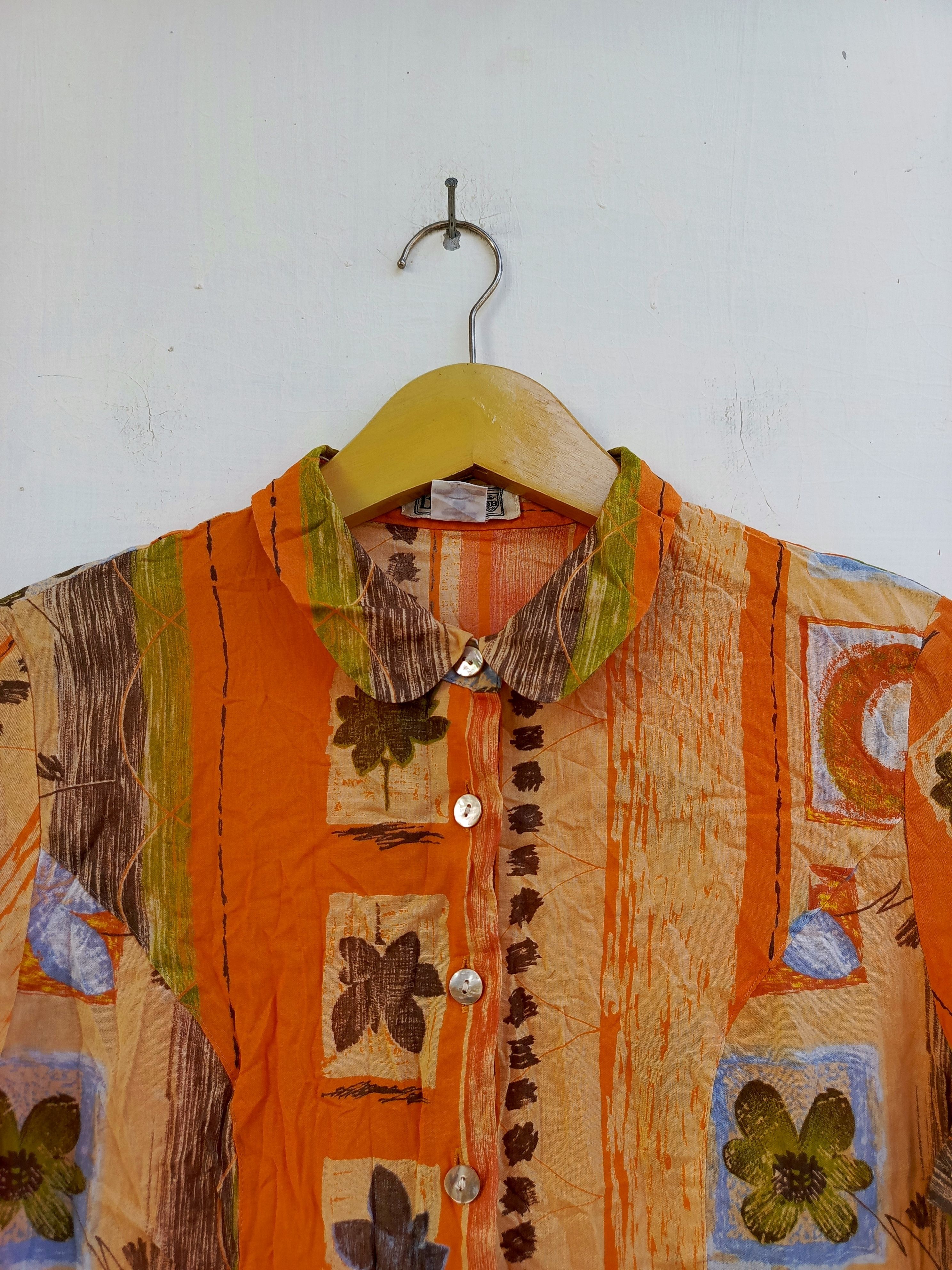 Japanese Brand Bliss boutique full print button ups japanese brand Size M / US 6-8 / IT 42-44 - 2 Thumbnail