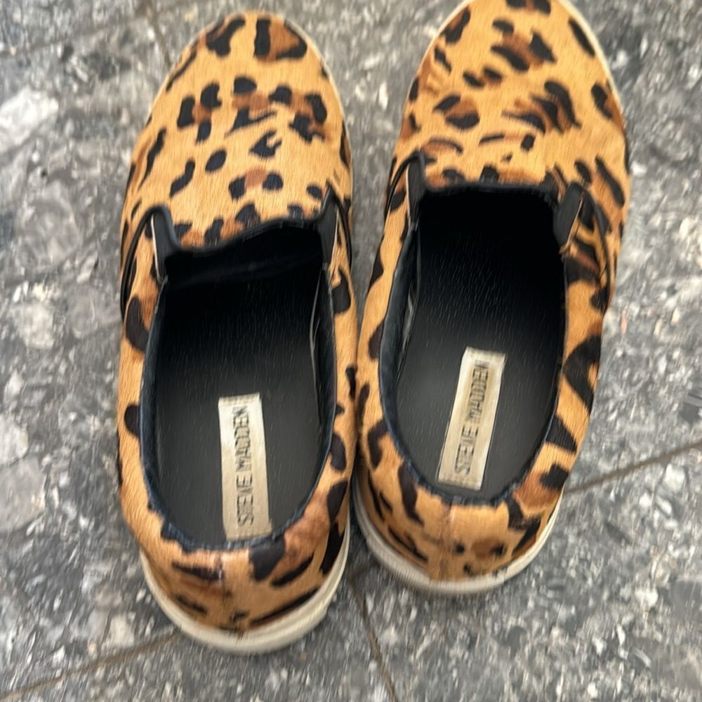 Steve Madden Steve Madden Ecentric cow hair upper leopard print slip on Size US 10 / IT 40 - 3 Thumbnail