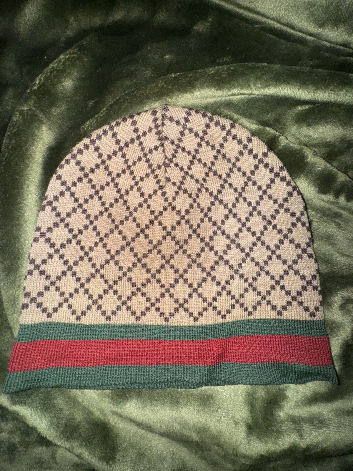 Gucci Gucci Vintage Beanie Hat Size ONE SIZE - 1 Thumbnail